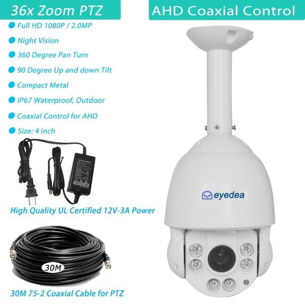 cameras eyedea 36x zoom 1080p 2.0mp speed dome 5500tvl ahd ptz ip66 waterproof rs485 night vision pan tilt cctv security camera ceiling
cameras eyedea 36x zoom 1080p 2.0mp speed dome 5500tvl ahd ptz ip66 waterproof rs485 night vision pan tilt cctv security camera ceiling
