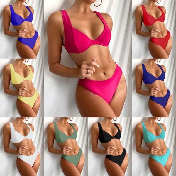 women's swimwear two piece bikini 2021 swimsuit women push up black vintage the elegant bikinis, White;black
women's swimwear two piece bikini 2021 swimsuit women push up black vintage the elegant bikinis, White;black
