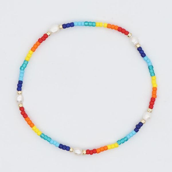 beaded, strands bohemian personality fashion pearl bracelet female fine girlfriends sisters bracelets rainbow color jewelry bangle, Black
beaded, strands bohemian personality fashion pearl bracelet female fine girlfriends sisters bracelets rainbow color jewelry bangle, Black