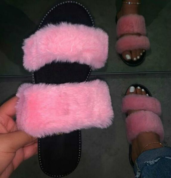 slippers 2021 pink durable sandals outdoor wild fashion beach flat flip flop fur spring summer brown women home furry, Black
slippers 2021 pink durable sandals outdoor wild fashion beach flat flip flop fur spring summer brown women home furry, Black