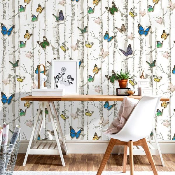 wallpapers retro birch 3d butterflies grain wallpaper living room sofa backdrop wall decoration waterproof pvc self adhesive home murals
wallpapers retro birch 3d butterflies grain wallpaper living room sofa backdrop wall decoration waterproof pvc self adhesive home murals