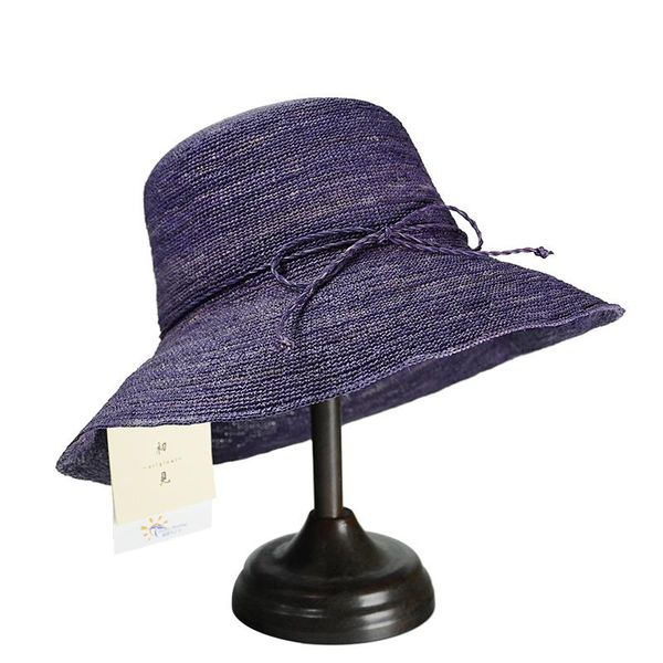 wide brim hats summer beach caps handmade crocheted natural raffia straw hat with crochet for ladies and girls, Blue;gray
wide brim hats summer beach caps handmade crocheted natural raffia straw hat with crochet for ladies and girls, Blue;gray