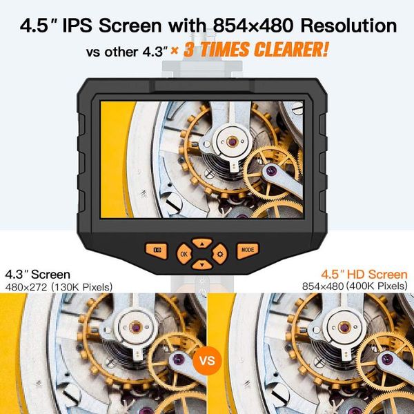 cameras nts300 4.5" 8mm dual lens digital industrial 1080p hd drain pipe borescope 5m snake tube inspection
cameras nts300 4.5" 8mm dual lens digital industrial 1080p hd drain pipe borescope 5m snake tube inspection