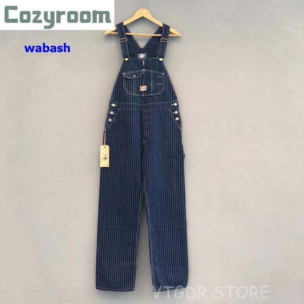 cozyroom 40s three-in-one wabash striped overalls vintage high back denim pants retro trousers men's jeans, Blue
cozyroom 40s three-in-one wabash striped overalls vintage high back denim pants retro trousers men's jeans, Blue