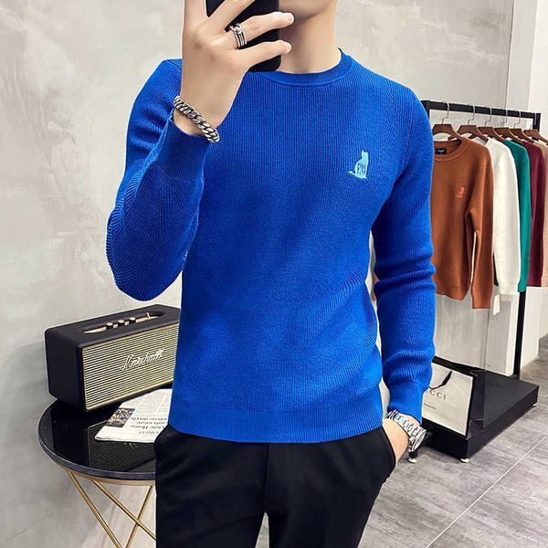 men knitted pullovers sweater men's autumn multicolor solid colors sweater fashion slim fit pullover homme round neck casual 210527, White;black
men knitted pullovers sweater men's autumn multicolor solid colors sweater fashion slim fit pullover homme round neck casual 210527, White;black
