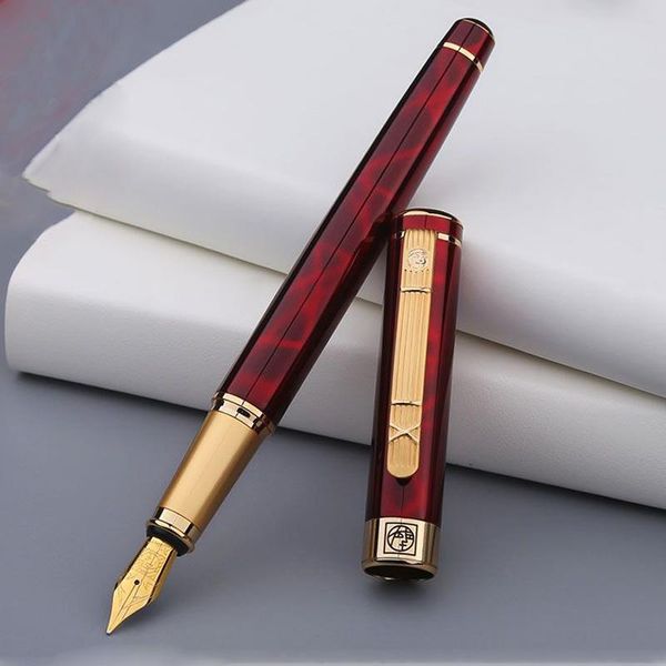 pimio 902 fountain pen metal red ice flower golden ink pens business office school supplies writing
pimio 902 fountain pen metal red ice flower golden ink pens business office school supplies writing