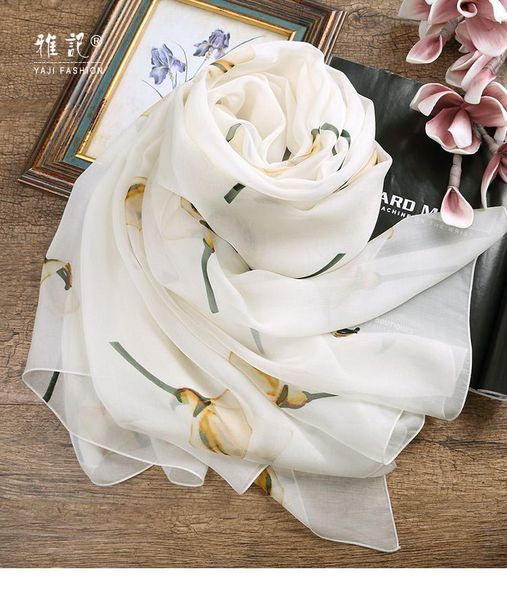 floral printed silk scarf women long soft spring hangzhou elegant 100% shawl autumn winter summer scarves, Blue;gray
floral printed silk scarf women long soft spring hangzhou elegant 100% shawl autumn winter summer scarves, Blue;gray