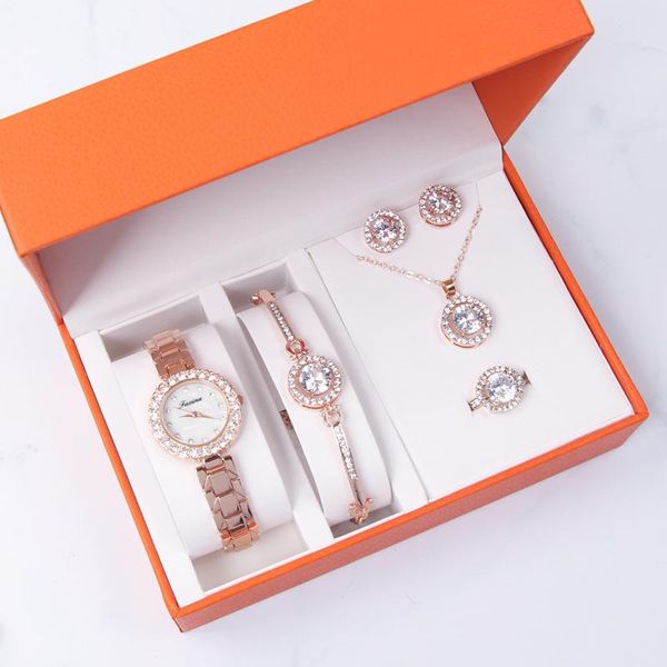 wristwatches 2021 simple women's five piece suit personalized fashion watch, Slivery;brown
wristwatches 2021 simple women's five piece suit personalized fashion watch, Slivery;brown