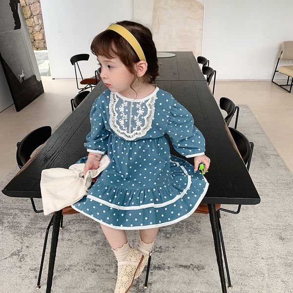 girl's baby long sleeve dress autumn toddler polka-dots lace casual dresses kids princess clothing infant outerwear for girls 1027, Red;yellow
girl's baby long sleeve dress autumn toddler polka-dots lace casual dresses kids princess clothing infant outerwear for girls 1027, Red;yellow