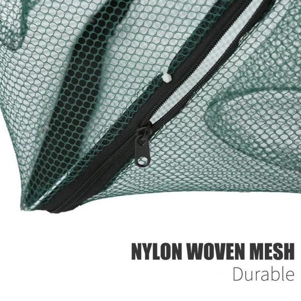 fishing accessories 6/8/12/16 upgrade holes nylon fish cage tool hand throw net foldable monofilament green gill
fishing accessories 6/8/12/16 upgrade holes nylon fish cage tool hand throw net foldable monofilament green gill