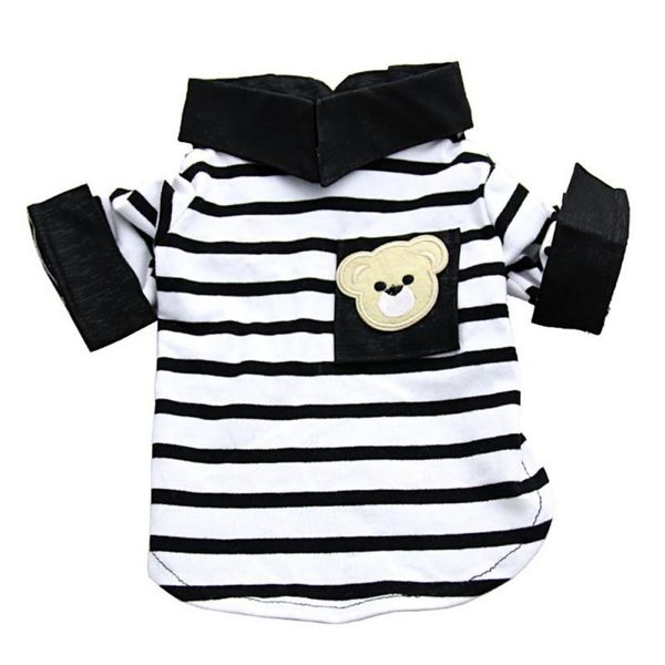 dog apparel 2021 cotton comfortable clothes pet white t small summer stripes shirt and striped p black #.
dog apparel 2021 cotton comfortable clothes pet white t small summer stripes shirt and striped p black #.