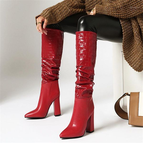 boots red over the knee women pointed toe stiletto long high heel fashion lady winter 34-431, Black
boots red over the knee women pointed toe stiletto long high heel fashion lady winter 34-431, Black