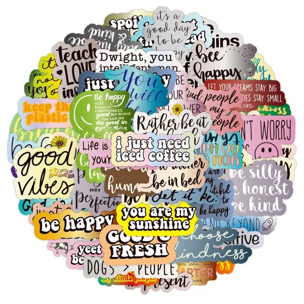 pack of 50pcs wholesale inspirational classics graffiti stickers for luggage skateboard notebook helmet water bottle car decals
pack of 50pcs wholesale inspirational classics graffiti stickers for luggage skateboard notebook helmet water bottle car decals