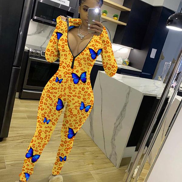 women's jumpsuits & rompers bkld one piece women clothing 2021 autumn and winter leopard print long sleeve jumpsuit butterfly onesie bo, Black;white
women's jumpsuits & rompers bkld one piece women clothing 2021 autumn and winter leopard print long sleeve jumpsuit butterfly onesie bo, Black;white