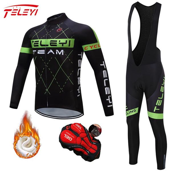 racing sets teleyi brand winter thermal fleece cycling jersey set 2021 bike suit mountian bicycle clothing ropa, Black;blue
racing sets teleyi brand winter thermal fleece cycling jersey set 2021 bike suit mountian bicycle clothing ropa, Black;blue