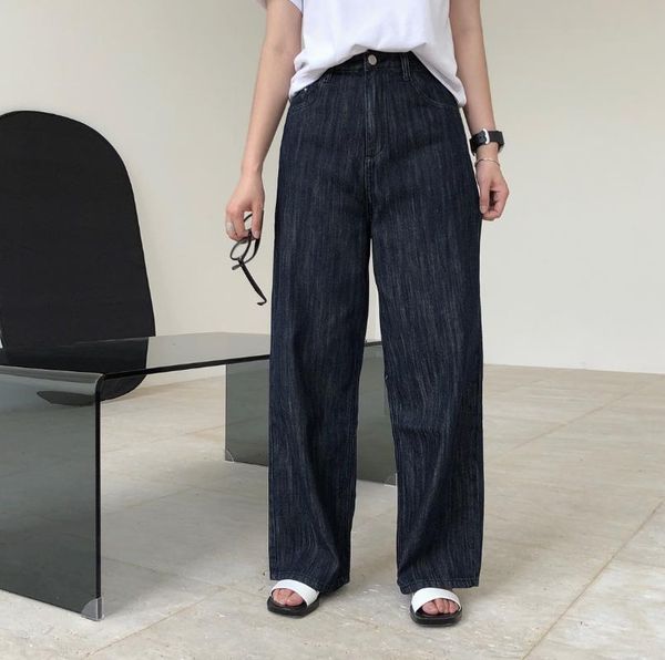 women's jeans 2021 vintage women jean wide leg pants high waist denim loose straight long trousers streetwear slim, Blue
women's jeans 2021 vintage women jean wide leg pants high waist denim loose straight long trousers streetwear slim, Blue