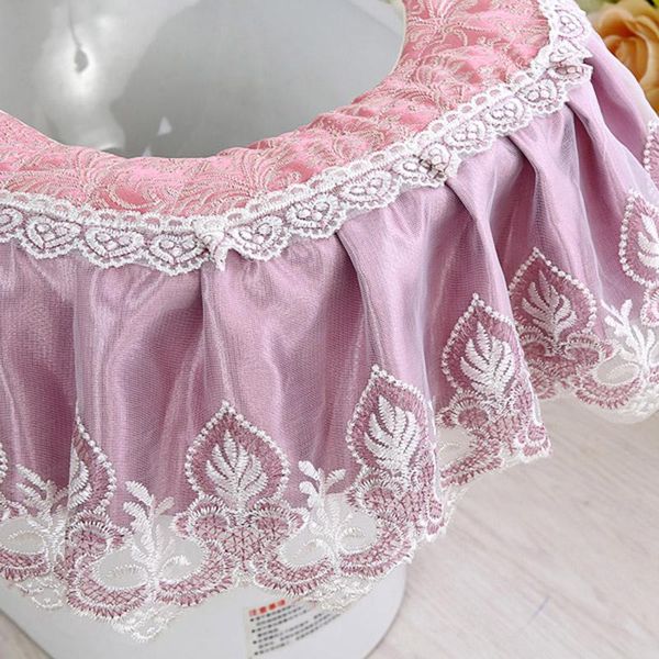 3pcs set toilet seat cover lace zipper dustproof overcoat wc durable decoration mats ti99 covers
3pcs set toilet seat cover lace zipper dustproof overcoat wc durable decoration mats ti99 covers