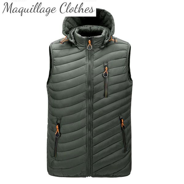 mens winter down vest coats hooded warm waistcoats for male size m-4xl zipper pockets windbreak men's vests, Black;white
mens winter down vest coats hooded warm waistcoats for male size m-4xl zipper pockets windbreak men's vests, Black;white