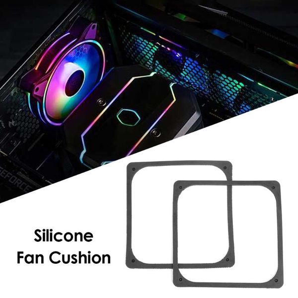 fans & coolings silicone proof absorption pad anti vibration gasket for pc case fan 120x120mm 2x
fans & coolings silicone proof absorption pad anti vibration gasket for pc case fan 120x120mm 2x