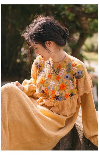 a line hook flower fashion casual knit women female spring autumn long yellow lace vintage sweater dress elegant vestidos, Black;gray
a line hook flower fashion casual knit women female spring autumn long yellow lace vintage sweater dress elegant vestidos, Black;gray