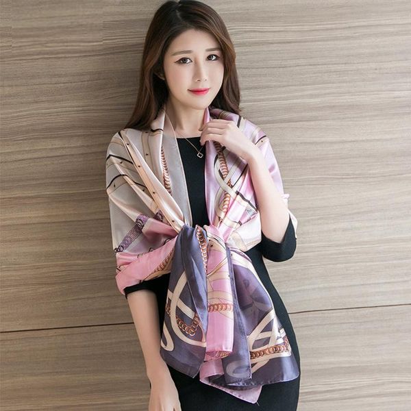 scarves spring and summer printed silk mulberry live explosion models scarf sunscreen shawl gauze ladies, Blue;gray
scarves spring and summer printed silk mulberry live explosion models scarf sunscreen shawl gauze ladies, Blue;gray