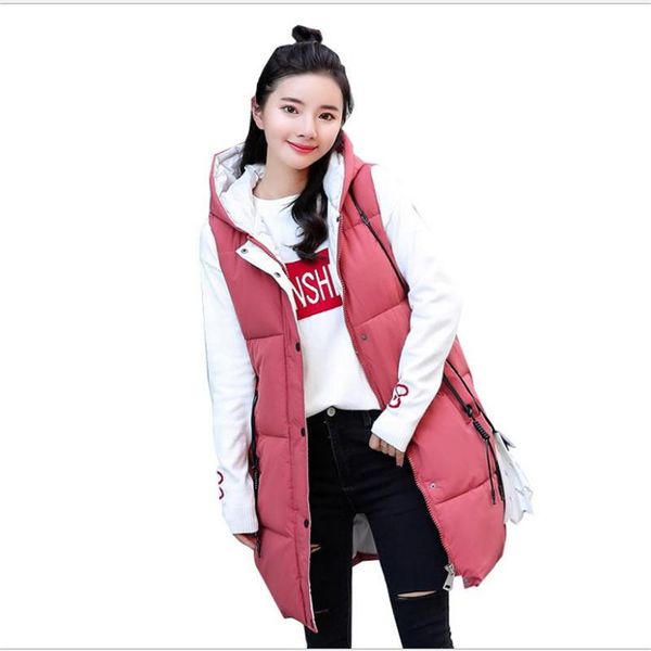 women's vests women autumn winter thicken vest 2021 plus size 3xl down cotton waistcoat female button hooded warm q606, Black;white
women's vests women autumn winter thicken vest 2021 plus size 3xl down cotton waistcoat female button hooded warm q606, Black;white