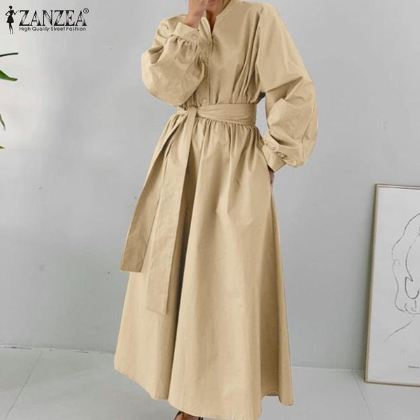 casual dresses fashion autumn long sleeve shirt dress women solid maxi sundress robe femme elegant ladies with belt party vestido, Black;gray
casual dresses fashion autumn long sleeve shirt dress women solid maxi sundress robe femme elegant ladies with belt party vestido, Black;gray