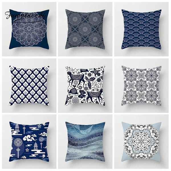 cushion/decorative pillow blue chinese style cushion cover geometric printed sailing wave throw pillows sofa home decor decorative pillowcas 
cushion/decorative pillow blue chinese style cushion cover geometric printed sailing wave throw pillows sofa home decor decorative pillowcas