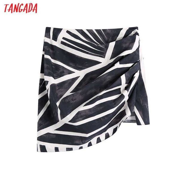tangada women leaves print skirts faldas mujer zipper french style female mini skirt be569 210609, Black
tangada women leaves print skirts faldas mujer zipper french style female mini skirt be569 210609, Black