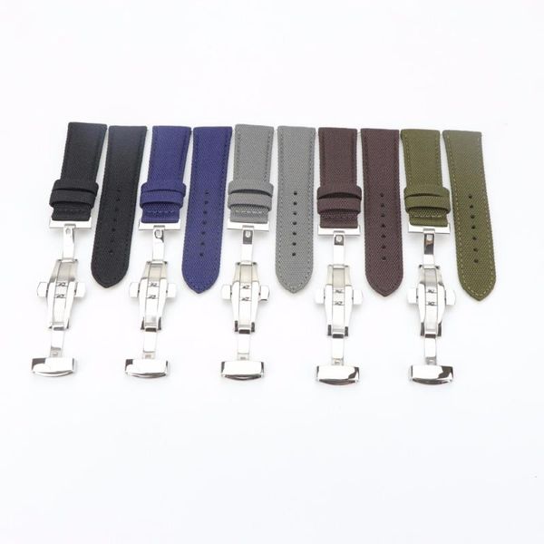watch bands kzfashion tool-canvas sandwich leather butterfly buckle 18/20/22/24mm multi-color 18mm/20mm/22mm/24mm, Black;brown
watch bands kzfashion tool-canvas sandwich leather butterfly buckle 18/20/22/24mm multi-color 18mm/20mm/22mm/24mm, Black;brown