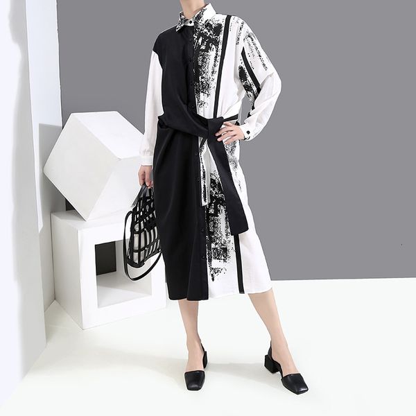 2021 good impression of abstract ink spring shirt up ladies shredded dress attacked, Black;gray
2021 good impression of abstract ink spring shirt up ladies shredded dress attacked, Black;gray