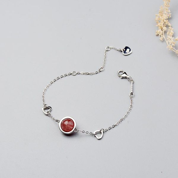 charm bracelets sterling silver strawberry crystal bracelet ladies korean version the sleek minimalist trick pink, Golden;silver
charm bracelets sterling silver strawberry crystal bracelet ladies korean version the sleek minimalist trick pink, Golden;silver