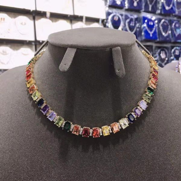 Jankelly Ashion Cubic Zirconia Rainbow Baguette Choker Necklace For Women Adjustable Length Trendy Geometric Chokers Necklaces, Golden;silver
Jankelly Ashion Cubic Zirconia Rainbow Baguette Choker Necklace For Women Adjustable Length Trendy Geometric Chokers Necklaces, Golden;silver