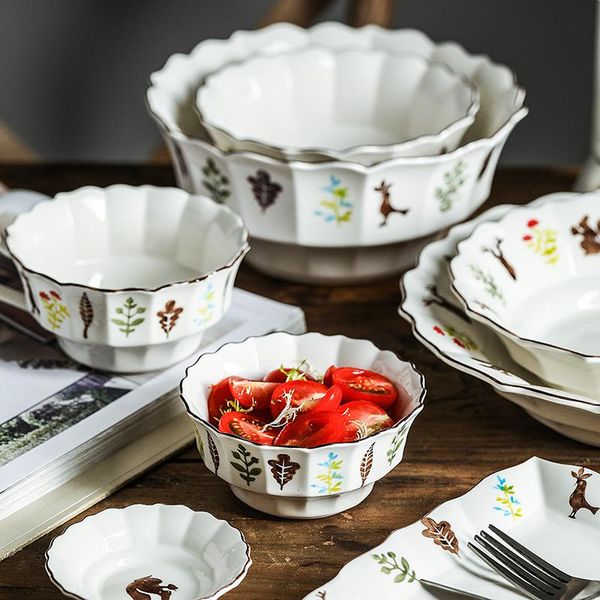 dinnerware sets lingao japanese vintage ceramic dinner plate soup bowl mug salad embossed gold cherry blossom tableware
dinnerware sets lingao japanese vintage ceramic dinner plate soup bowl mug salad embossed gold cherry blossom tableware