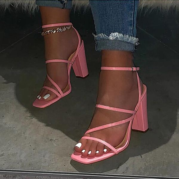 2021 womens square toe sandals female ankle strap high heel ladies casual party pumps woman outdoor shoes women footwear, Black
2021 womens square toe sandals female ankle strap high heel ladies casual party pumps woman outdoor shoes women footwear, Black