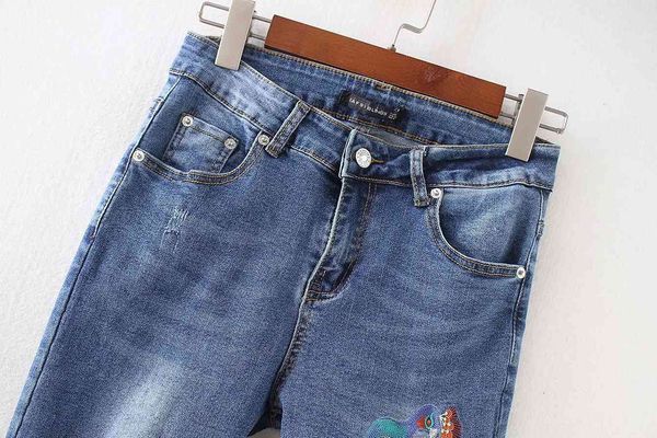 jeans pavilion embroidered casual women's pants with high waist blue femme jeans denim thin ripped jenna pencils c6926
jeans pavilion embroidered casual women's pants with high waist blue femme jeans denim thin ripped jenna pencils c6926