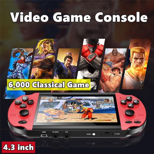 handheld game console 4.3inch 128 bit display nostalgic 8g double-rocker classic retro mini mp4 video portable players
handheld game console 4.3inch 128 bit display nostalgic 8g double-rocker classic retro mini mp4 video portable players