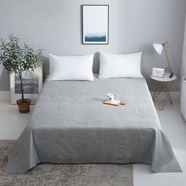 sheets & sets 100% cotton plaid print flat sheet for children adults single double bed bedsheets (no case) xf738-10
sheets & sets 100% cotton plaid print flat sheet for children adults single double bed bedsheets (no case) xf738-10
