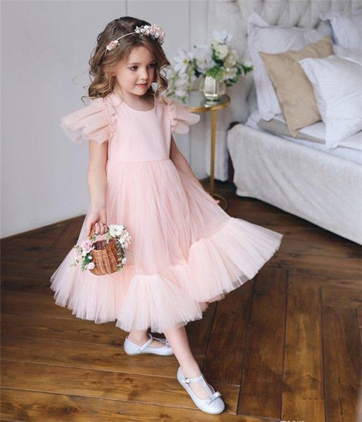 2022 new pink tulle girls dresses a line o neck zipper back kids children birthday dress pageant gown, White;blue
2022 new pink tulle girls dresses a line o neck zipper back kids children birthday dress pageant gown, White;blue