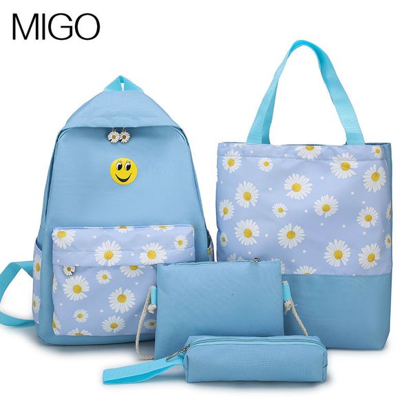 backpack female oxford bookkeeper anti watermark flower schoolbag three piece
backpack female oxford bookkeeper anti watermark flower schoolbag three piece