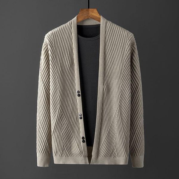 men's sweaters minglu spring autumn mens luxury single breasted knitted cardigan man slim fit casual sweater male 3xl, White;black
men's sweaters minglu spring autumn mens luxury single breasted knitted cardigan man slim fit casual sweater male 3xl, White;black