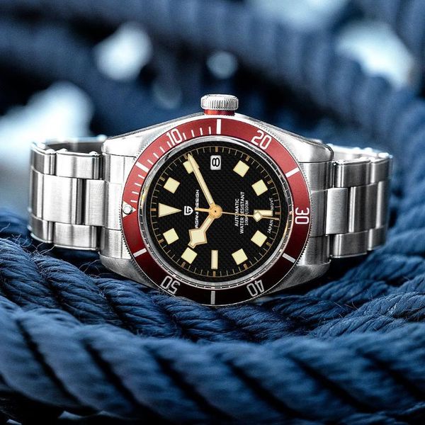 wristwatches 2021 pagani design bb58 mechanical wristwatch men automatic watch for waterproof stainless steel strap nh35 reloj hombre, Slivery;brown
wristwatches 2021 pagani design bb58 mechanical wristwatch men automatic watch for waterproof stainless steel strap nh35 reloj hombre, Slivery;brown