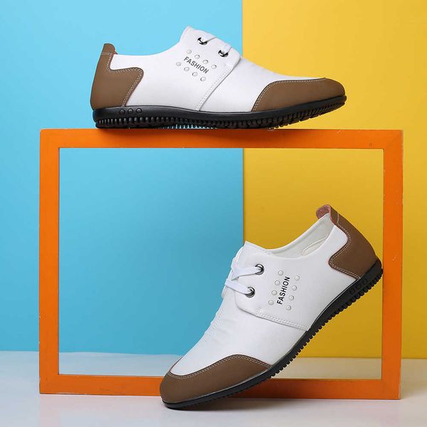 Large size breathable small white Korean versatile sole soft beans leather men's casual shoes
Large size breathable small white Korean versatile sole soft beans leather men's casual shoes