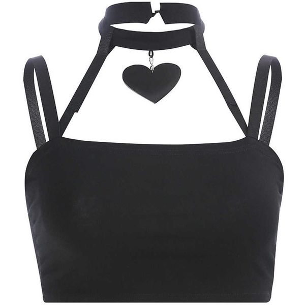 women's crop sleeveless punk bandage t-shirt black wrap tank bustier with belt for ladies girls 210623, White
women's crop sleeveless punk bandage t-shirt black wrap tank bustier with belt for ladies girls 210623, White