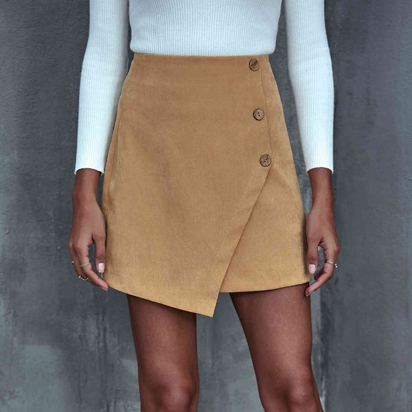 skirts casual khaki irregular split a line women mini high waist solid ladies button bottoms zipper skirt, Black
skirts casual khaki irregular split a line women mini high waist solid ladies button bottoms zipper skirt, Black