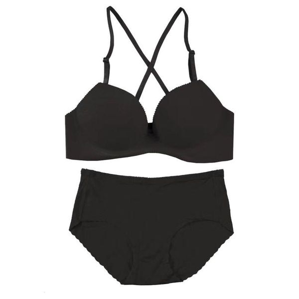 bras sets solid color one-piece cross beauty back 3/4 cup gathered bra + high waist briefs set, Red;black
bras sets solid color one-piece cross beauty back 3/4 cup gathered bra + high waist briefs set, Red;black