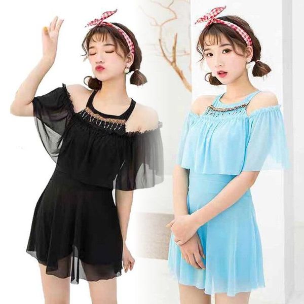 one-piece suits spring swimsuit female conjoined student large size belly slimming boxer strapless
one-piece suits spring swimsuit female conjoined student large size belly slimming boxer strapless