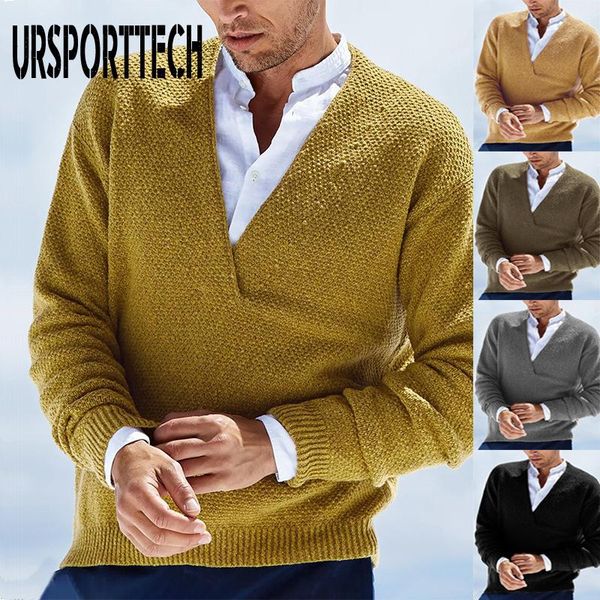men's sweaters winter sweater men oversize knit pull homme deep v-neck pullover jumper harajuku casual streetwear thick warm mens, White;black
men's sweaters winter sweater men oversize knit pull homme deep v-neck pullover jumper harajuku casual streetwear thick warm mens, White;black