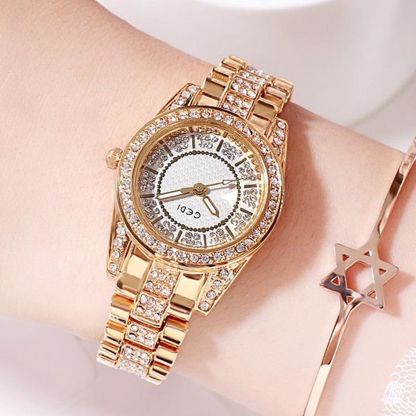 wristwatches women quartz watches ladies wristwatch rhinestone girls clock relogio feminino, Slivery;brown
wristwatches women quartz watches ladies wristwatch rhinestone girls clock relogio feminino, Slivery;brown