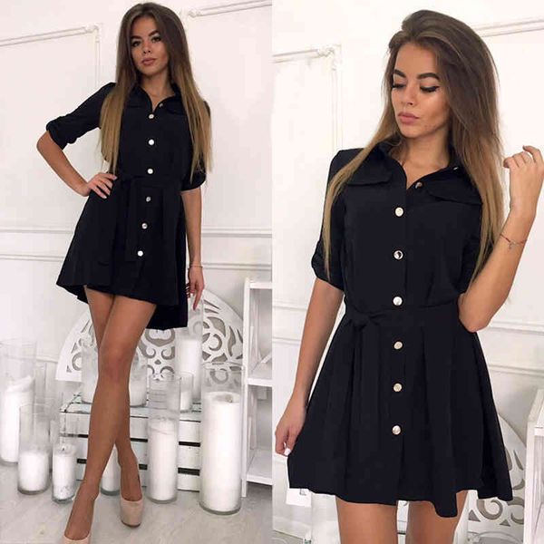 casual dresses fashion-women sashes a line party ladies half sleeve turn down collar elegant new fashion women mini 2ese, Black;gray
casual dresses fashion-women sashes a line party ladies half sleeve turn down collar elegant new fashion women mini 2ese, Black;gray